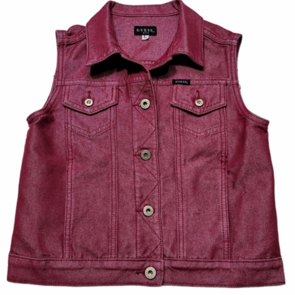 Guess Other - Guess Jean Vest Sz L